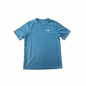 Under Armour Boy’s Short Sleeve Tee in Light Blue Size Large